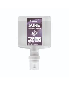 CASE SURE Antibacterial Alcohol FREE Hand Gel Sanitiser 1.3L (4)