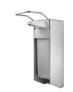 TEMDEX Disinfectant and Soap Dispenser Aluminium