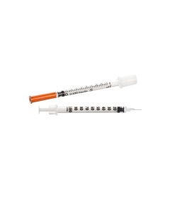 BD Micro-Fine+ 1ml Insulin Syringe & Needle 29g x 12mm (1/2") (200)
