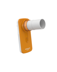 Spirobank Smart Spirometer with Reusable Turbine and Plastic Mouthpiece