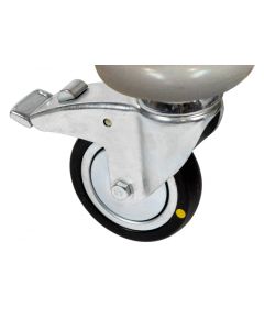 Anti-static Castors (front two braked) for DT4/DT6/DT8 Dressing Trolleys (2)