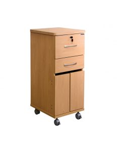 NHS Bedside Cabinet with Locks - MFC Material