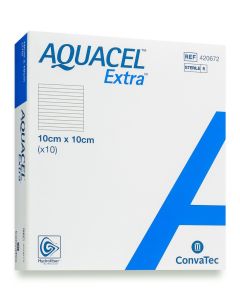 420672 - Convatec Aquacel Extra 10 x 10cm (10)