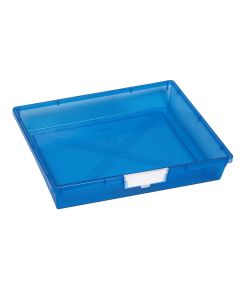 Vista Tray A4 - Double Depth - Blue - W312 x L425 x H157mm
