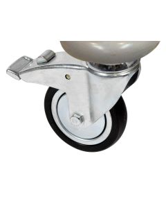 4 Anti-Static Castors (front two braked) for Vista 10 Trolley