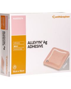 Allevyn Ag Adhesive 10 x 10cm Dressing (10)