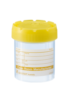 70ml Container with label and screw cap PP (250)