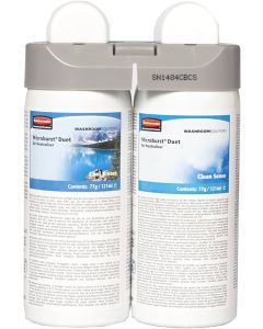 Rubbermaid MICROBURST® Air Freshener Duet (2 x 121ml) Refills f