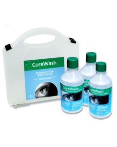 Triple Eye Wash Evolution Kit w/Wall Mounting Bracket