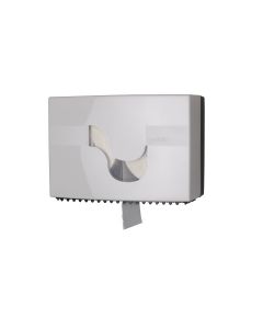 Megamini BIS White Toilet Roll Dispenser