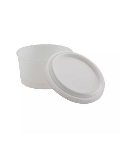 CASE Disposable Denture Pots with Lid 270 ml (168)