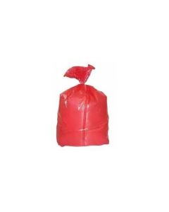 Red Fully Soluble Water Laundry Bags 660 x 840mm (4 Rolls of 25)
