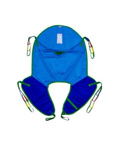 Universal Deluxe Sling with Head Support: Maximum comfort and versatility for safe patient handling.