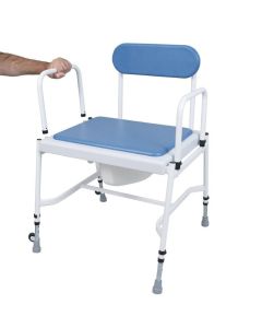 M222 Mediatric Adjustable Height & Detachable Arms Commode