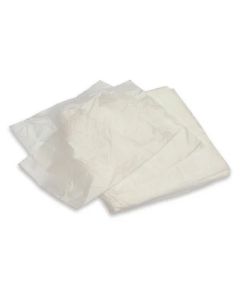 10L White Bin Liner - 27 x 43 x 45cm - Light Duty 24g (100 bags x 10)