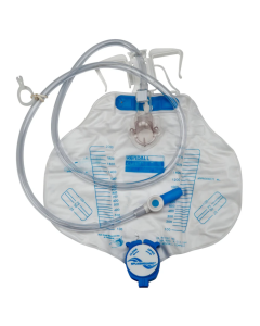 Urilite Night Urine Leg Drainage Bags 2000ml - Long - Slide Tap (10)