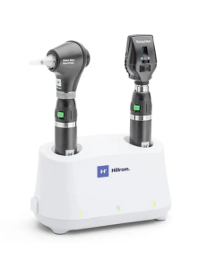 Welch Allyn 3.5V Diagnostic Set with Coaxial LED Ophthalmoscope, MacroView Basic LED Otoscope, Universal Desk Charger