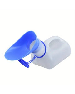 Male Urinal with Lid and Female Adaptor (1)