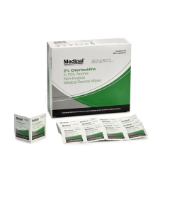 Medipal 2% CHG & Alcohol Device Wipes (100)