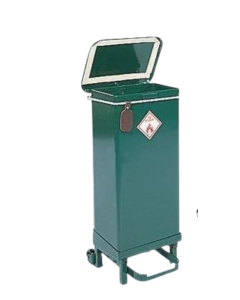 Eco Hospital Bin Range - Slow Close - Small - 20L - Green