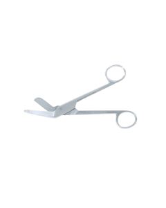 Bandage Scissors 18cm Eccentric Joint Serrated - Left-handed