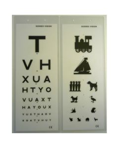 Sussex 3M Laminated Test Type TVH/Child Pics
