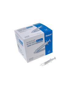 Romed 2 Part Syringe Luer Slip - Various Sizes