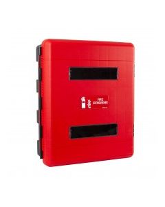 Double Fire Extinguisher Cabinet with Window and Door