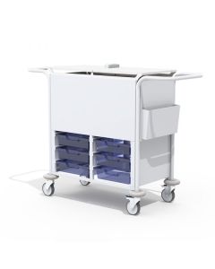 Case Notes Trolley, Cam Lock - Large